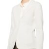 Betty Barclay Piqué-Blazer weiss