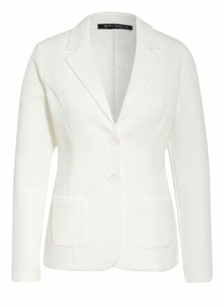 Betty Barclay Piqué-Blazer weiss