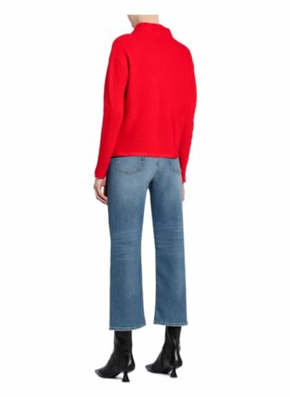 Betty Barclay Pullover Mit Schmucksteinbesatz rot