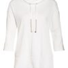 Betty Barclay Sweatshirt Mit 3/4-Arm weiss