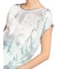 Betty&Co T-Shirt Im Materialmix weiss