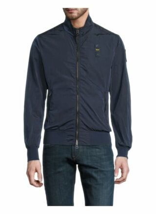 Blauer Blouson blau