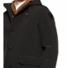 Blauer Dauenparka schwarz