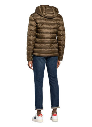 Blauer Daunenjacke Brandon gruen