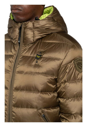 Blauer Daunenjacke Brandon gruen