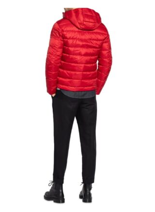 Blauer Daunenjacke Brandon rot