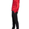 Blauer Daunenjacke Brandon rot