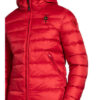 Blauer Daunenjacke Brandon rot