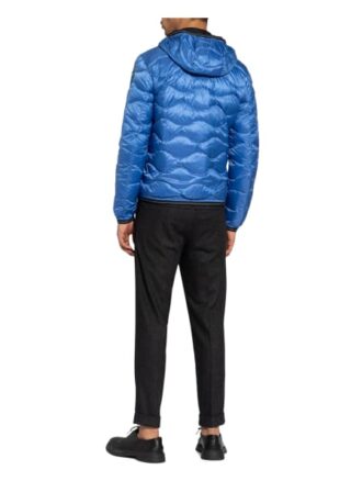 Blauer Daunenjacke blau