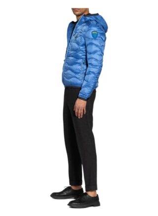 Blauer Daunenjacke blau