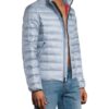 Blauer Jacke blau