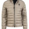 Blauer Jacke gruen