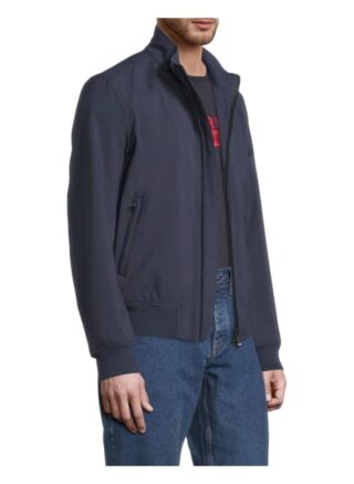 Blauer Blouson Herren, Blau