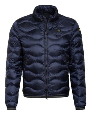 Blauer Lightweight-Daunenjacke blau