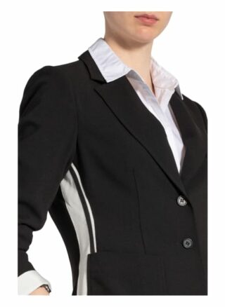 Blonde No.8 Blazer Venice Mit Galonstreifen schwarz