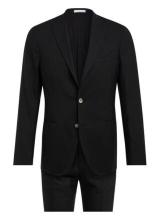 Boglioli Anzug Slim Fit schwarz