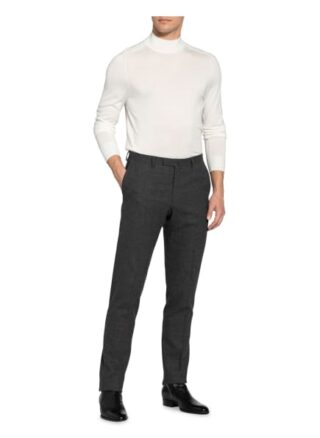 Boglioli Anzughose Slim Fit grau
