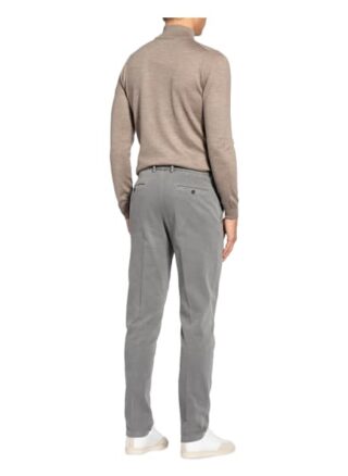 Boglioli Chino Slim Fit grau