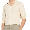 BOGLIOLI Casual-Hemd Herren, Gelb