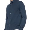 Boglioli Piqué-Hemd Regular Fit blau