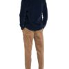 Boglioli Samthemd Slim Fit blau