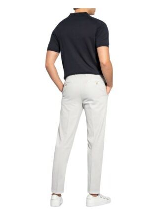 Boglioli Strick-Poloshirt blau