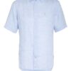Bogner Kurzarm-Hemd Lykos Prime Fit Aus Leinen blau