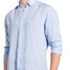 Bogner Leinenhemd Timt Prime Fit blau