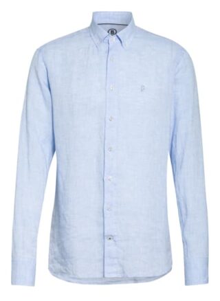 Bogner Leinenhemd Timt Prime Fit blau