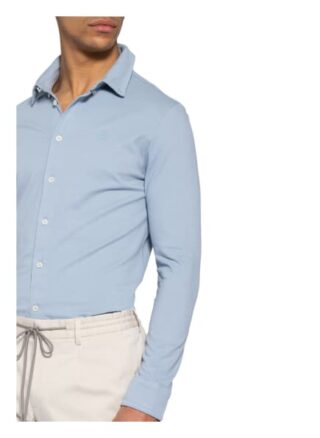 Bogner Piqué-Hemd Franz Regular Fit blau