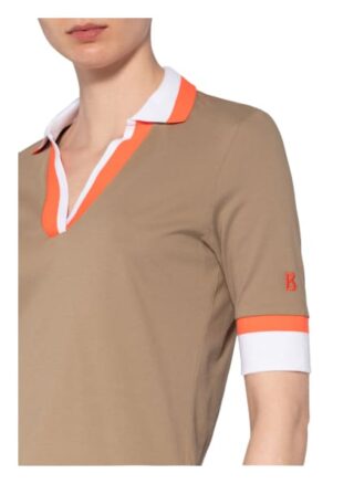 Bogner Piqué-Poloshirt Fida gold