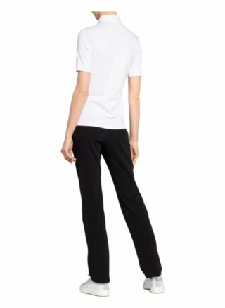 Bogner Piqué-Poloshirt Nell Mit Swarovski Kristallen weiss