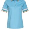 Bogner Piqué-Poloshirt Zofie blau