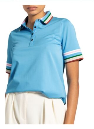 Bogner Piqué-Poloshirt Zofie blau