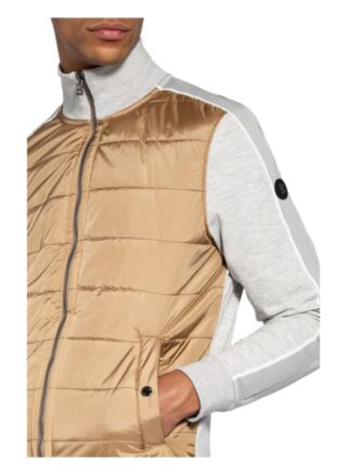 Bogner Steppjacke Flory Im Materialmix grau
