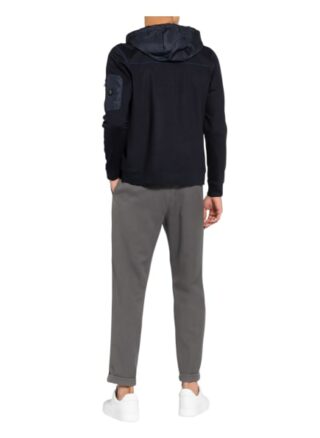 Bogner Strickjacke Adrian Im Materialmix blau