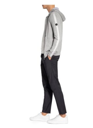 Bogner Strickjacke Diego Mit Galonstreifen grau