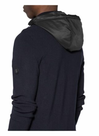 Bogner Strickjacke Wallis Im Materialmix blau