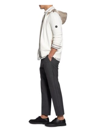 Bogner Strickjacke Wallis Im Materialmix weiss
