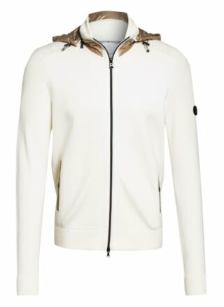 Bogner Strickjacke Wallis Im Materialmix weiss