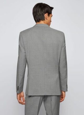Boss huge6/genius5 Anzug Herren, Silber