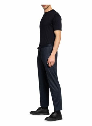 Boss Anzughose Banks Slim Fit blau