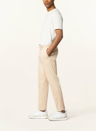 Boss Anzughose Bardon Im Jogging-Stil Slim Fit beige