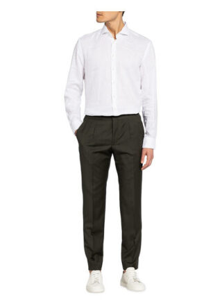 Boss Anzughose Brider Slim Fit gruen
