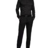Boss Leon Anzughose Herren, Schwarz