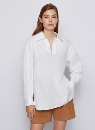 Boss Bluse Bessa weiss