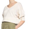 Boss Cashmere-Pullover Fortini Mit 3/4-Arm weiss