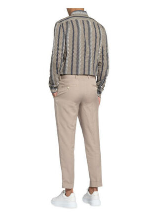Boss Chino Perin Mit Leinen beige