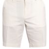 Boss Slice Chino-Shorts Herren, Weiß