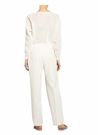 Boss Cropped-Pullover Feesa weiss